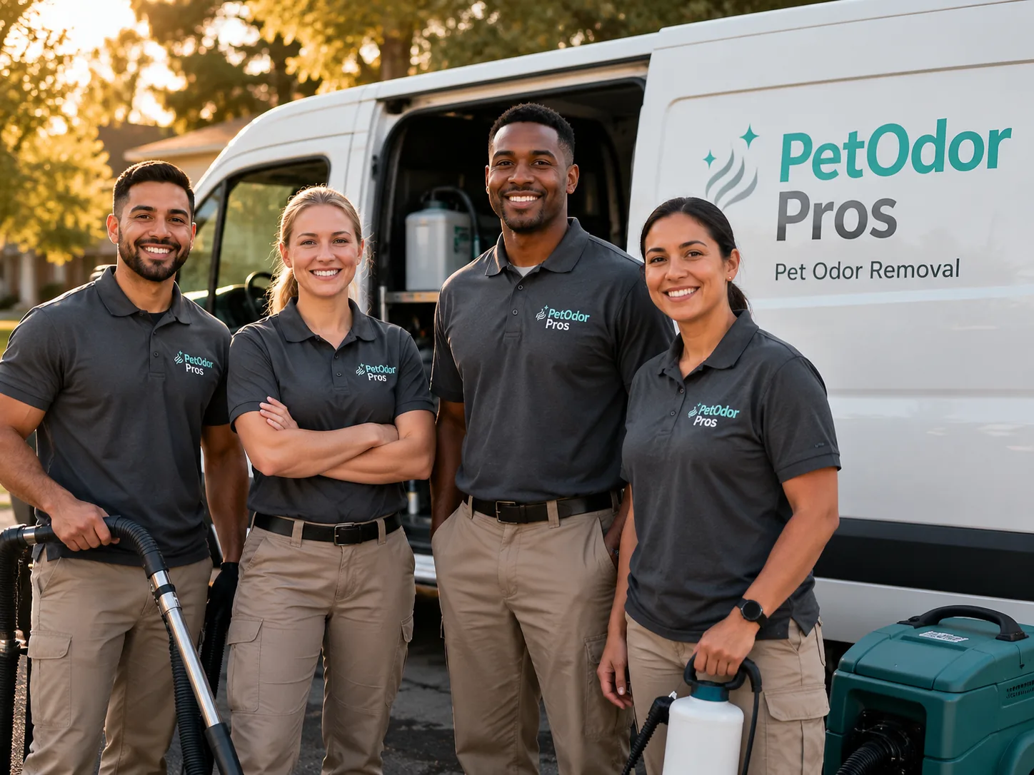 Pet Odor Removal team serving Mark Center, OH